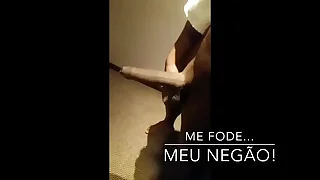 Putinha no cio - Paula CDzinha - Me come&comma; Diamante 25&comma; meu neg&auml;ooooo